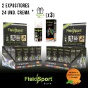 Pack de 2 Expositores de Cremas FisioSport ÉLITE de 100ml (24 + 3 de regalo)