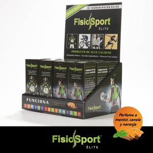 Expositor crema Fisiosport ÉLITE 100ml. (12 und)